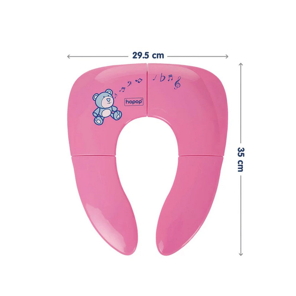 Bear Theme Folding Toilet Seat