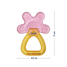 Load image into Gallery viewer, Yellow &amp; Pink Water Filled Cooling Teether
