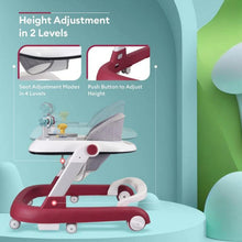 Load image into Gallery viewer, Little Feet Walker With 2 Level Height &amp; 4 Level Seat Adjustment
