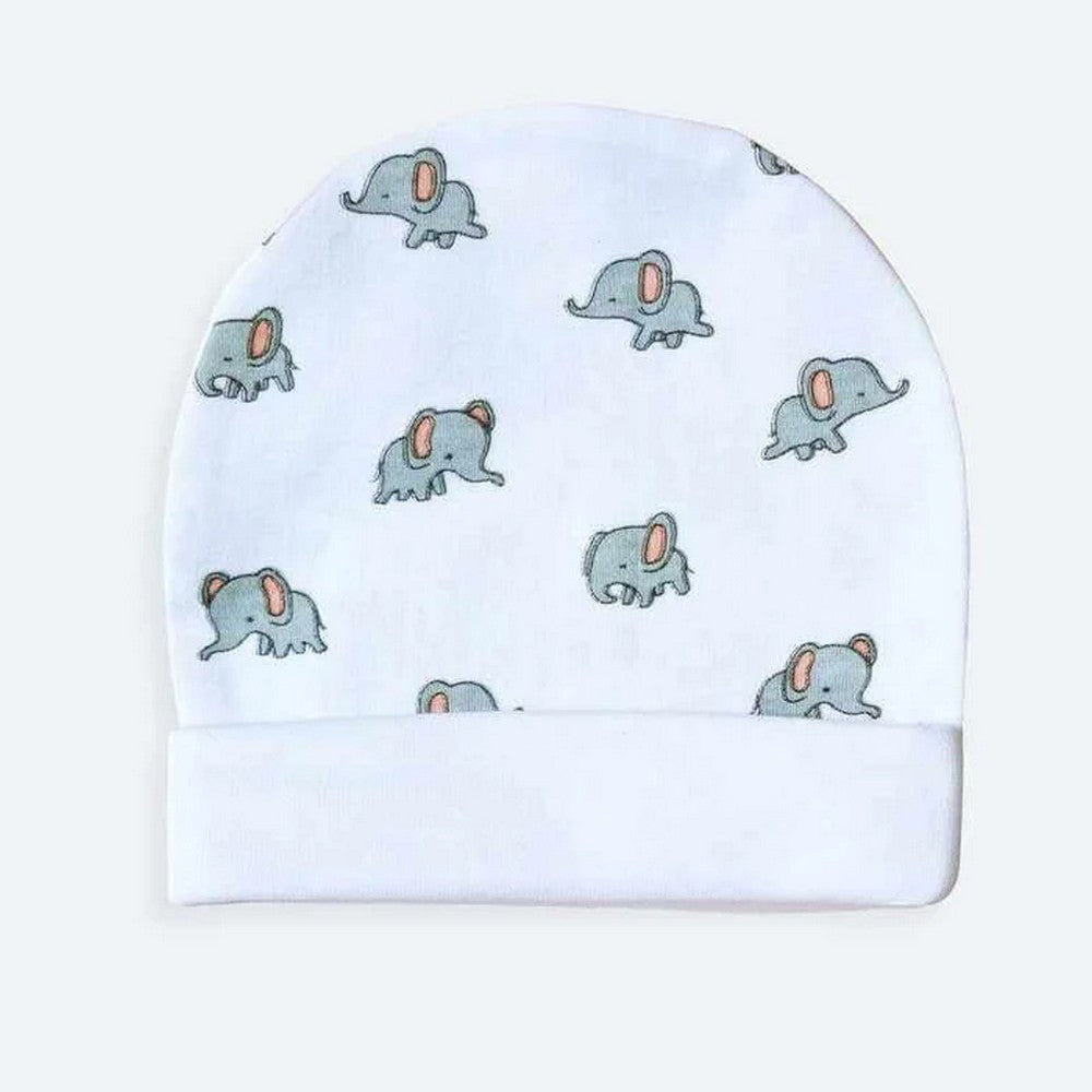 Spring Flower Snuggle Blanket With Jhabla, Cap, Booties & Mittens Baby Gift- Pack Of 5
