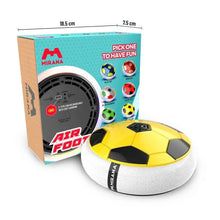 Load image into Gallery viewer, Yellow Rechargeable Battery Powered Hover Football

