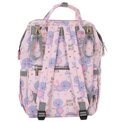 Pink 1st Step Smart And Multi-Functional Diaper Bag