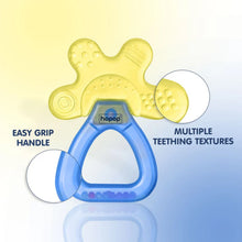 Load image into Gallery viewer, Yellow &amp; Pink Water Filled Cooling Teether
