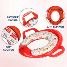 Load image into Gallery viewer, Cushioned Baby Potty Seat With Easy Grip Handles
