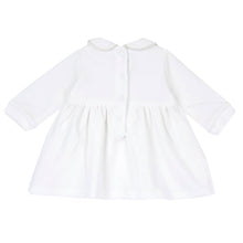 Load image into Gallery viewer, White Peter Pan Collar Winter Dress
