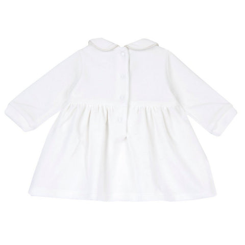 White Peter Pan Collar Winter Dress