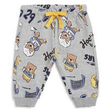 Load image into Gallery viewer, Grey Bear Printed Winter Joggers
