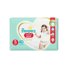 Load image into Gallery viewer, Size 5 Pampers Premium Care Pants- 40 Pants (12-18 Kg)
