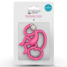 Load image into Gallery viewer, Pink Matchstick Monkey Teether Mini Series
