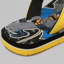 Load image into Gallery viewer, Black Batman Theme Flip Flop
