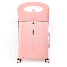 Load image into Gallery viewer, Miamily Dusty Pink Ride-On Trolley Carry-On Luggage 18 Inches
