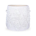 Woven Treasure Round Beige Toy Storage Basket