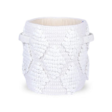 Load image into Gallery viewer, Woven Treasure Round Beige Toy Storage Basket

