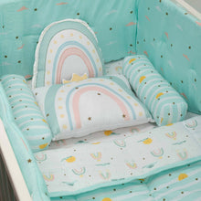 Load image into Gallery viewer, Horizon Organic Cotton Cot Bedding Set
