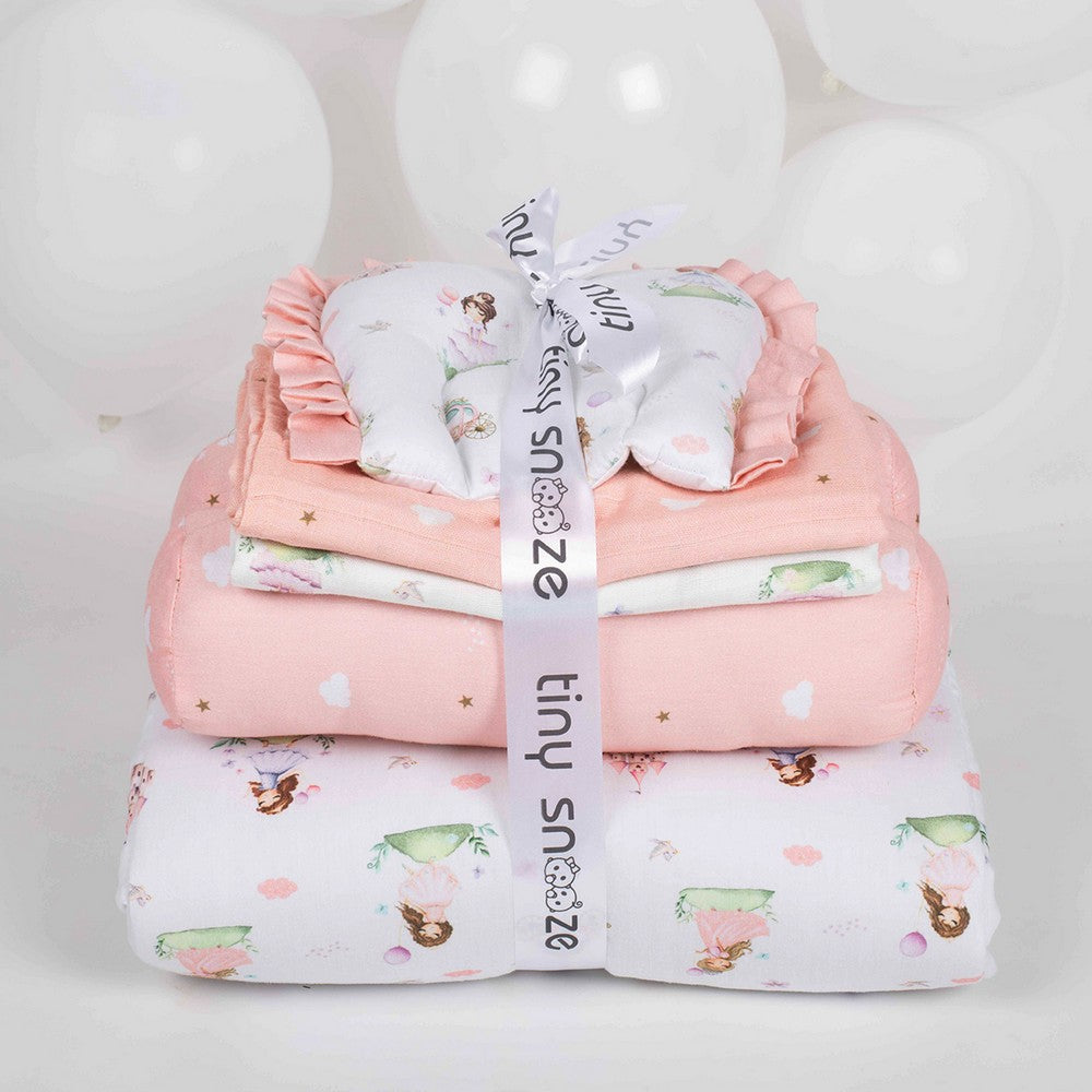 Pink Fairytale Theme Newborn Gift Set