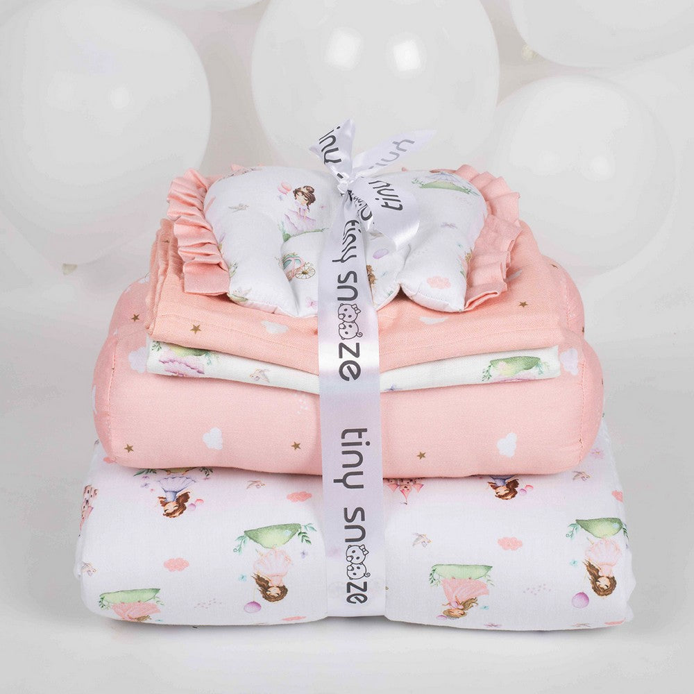 Pink Fairytale Theme Newborn Gift Set