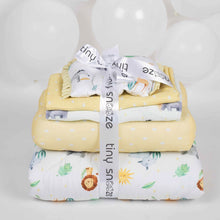 Load image into Gallery viewer, Yellow Into The Wild Newborn Gift Set
