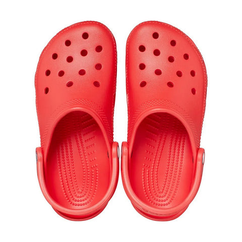 Crocs Red Classic Flame Clogs