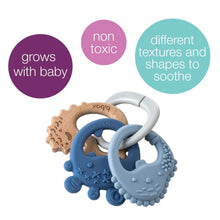 Load image into Gallery viewer, Blue Trio Teether
