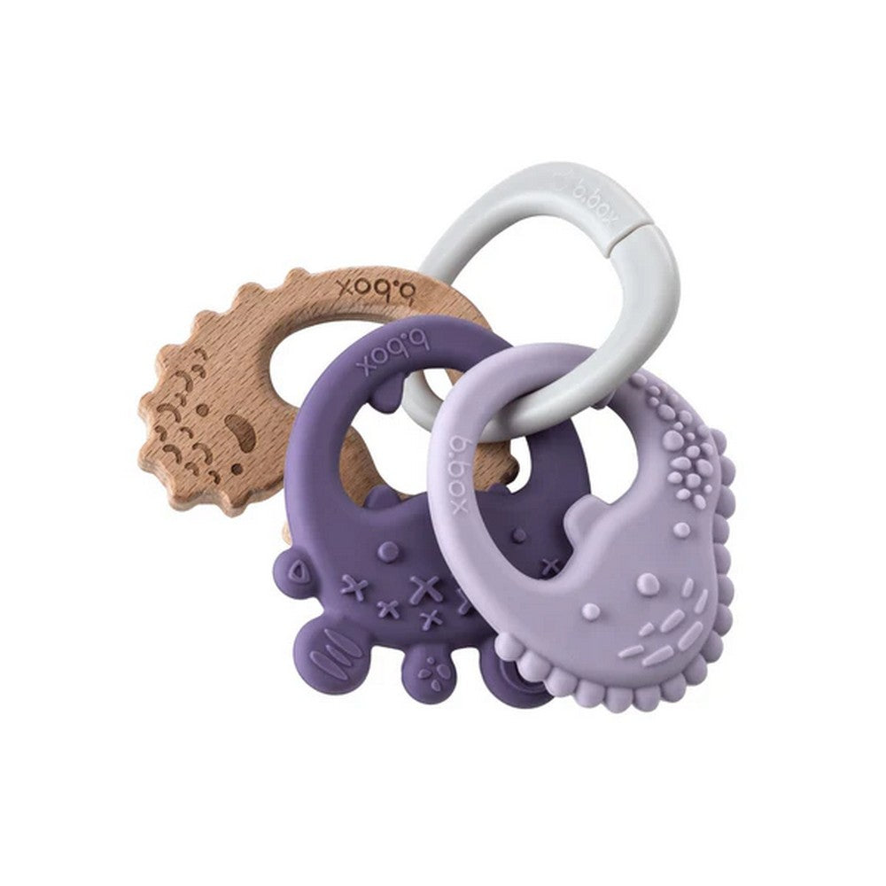 Purple Trio Teether