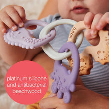 Load image into Gallery viewer, Purple Trio Teether
