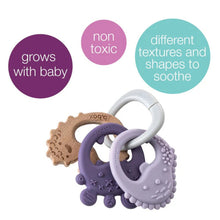 Load image into Gallery viewer, Purple Trio Teether
