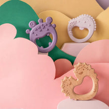 Load image into Gallery viewer, Purple Trio Teether
