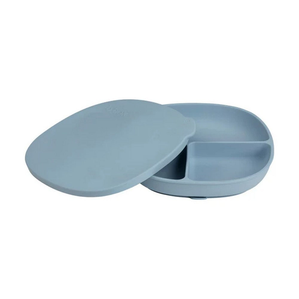 Silicone Plate Plus Lid With Suction Base