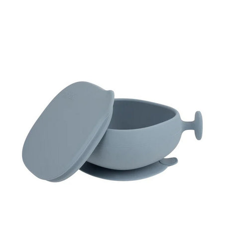 Silicone Bowl Plus Lid with Suction Base