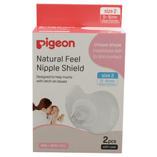 Load image into Gallery viewer, White Natural Feel Nipple Shield With Case Size 2 - Pack Of 2
