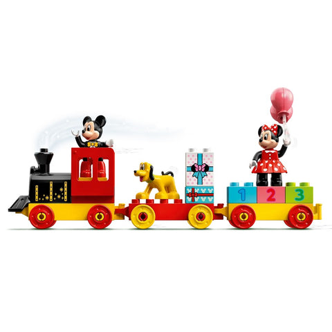 Mickey & Minnie Birthday Train Toy- 22 Pieces