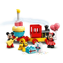 Load image into Gallery viewer, Mickey &amp; Minnie Birthday Train Toy- 22 Pieces
