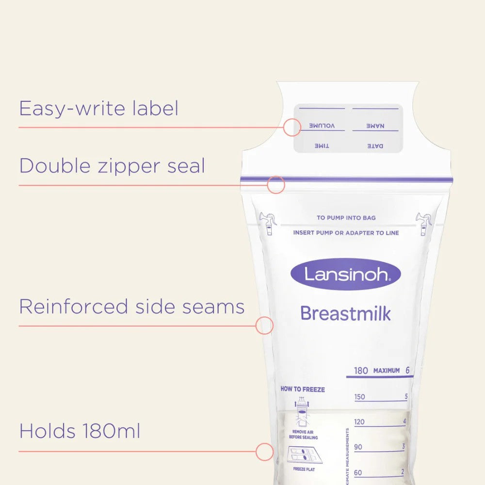 Breastmilk Storage Bags - Pack Of 25