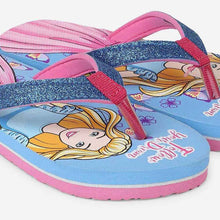 Load image into Gallery viewer, Pink Barbie Printed Flip Flop With Back Strap
