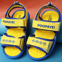 Load image into Gallery viewer, Yellow Minions Theme Velcro Closure Sandals
