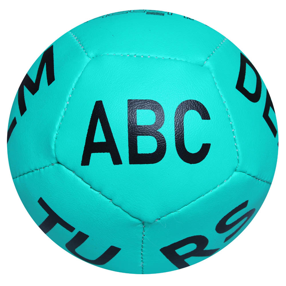 Green Alphabets Theme Soft Football