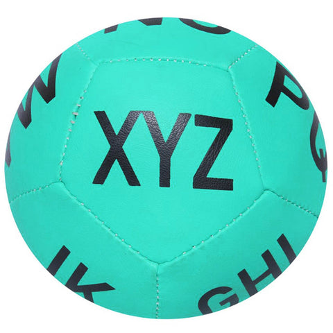 Green Alphabets Theme Soft Football