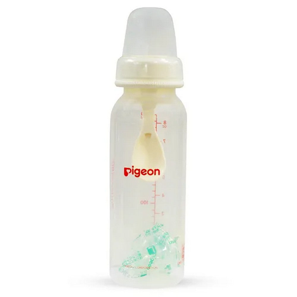 Food Feeding Bottle With Spoon - 240 ml