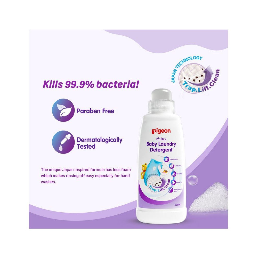 Baby Liquid Laundry Detergent Delicate Flowers - 500ml