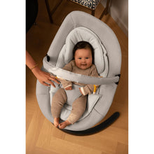 Load image into Gallery viewer, Nuna Grey Leaf Grow Bouncer &amp; Toddler Chair with Toy Bar
