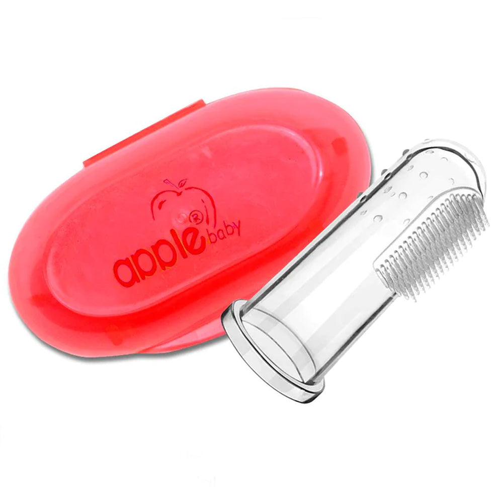 Finger Toothbrush With Carry Case