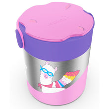 Load image into Gallery viewer, Pink Mealmate Lunch Flask With Folding Spoon 418 ML
