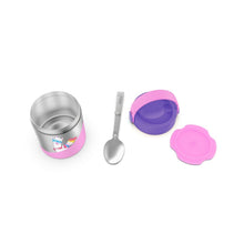 Load image into Gallery viewer, Pink Mealmate Lunch Flask With Folding Spoon 418 ML
