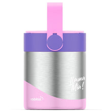 Load image into Gallery viewer, Pink Mealmate Lunch Flask With Folding Spoon 418 ML
