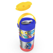 Load image into Gallery viewer, Yellow Mealmate Max Insulated Lunch Flask With Add On Steel Container 700 ML
