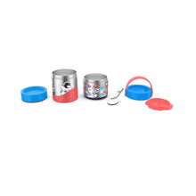Load image into Gallery viewer, Red Mealmate Max Insulated Lunch Flask With Add On Steel Container 700 ML
