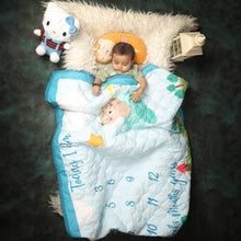 Load image into Gallery viewer, Reversible &amp; Warm Baby Milestone Blankets
