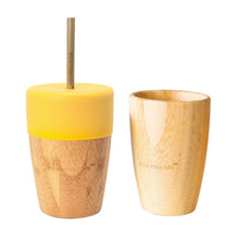 Load image into Gallery viewer, Yellow Bamboo Big Cup- 210 ml
