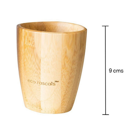Pink Bamboo Cup With Sippy Feeder