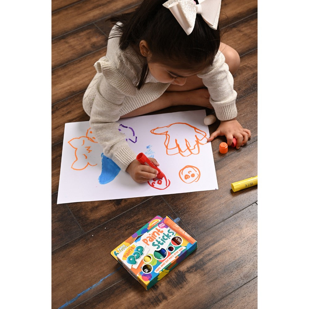 Paint Pop Classic Quick Dry Paint Sticks- 6 Pack